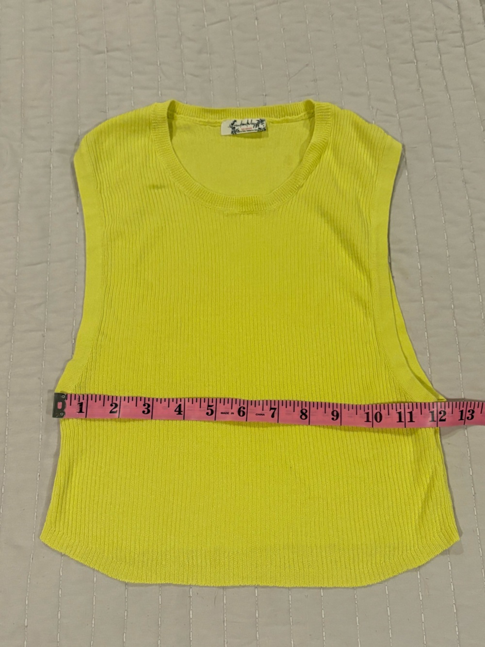 Intimately Free People "Wide Eyed" Ribbed Tank Top - Picture 4 of 5